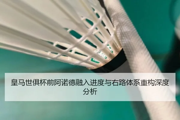 皇马世俱杯前阿诺德融入进度与右路体系重构深度分析